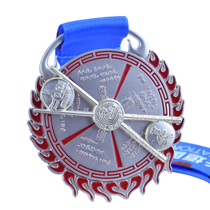 Fabricant de médaille personnalisé ensemble de support pour la filature tourner gagnant prix sport médaille commémorative et boîte - Product Image 1