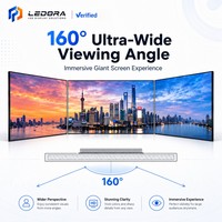 Écran OLED intérieur CMS de 450 nits de luminosité, P2.5, 3840 Hz, indice de protection IP43, HDR10, garantie de 5 ans pour l'affichage d'informations en métro