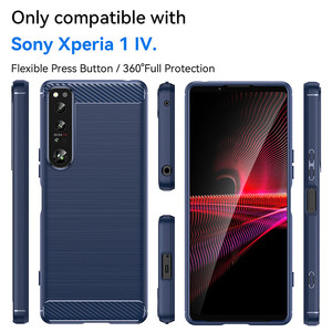 Coque de téléphone portable, housse de Protection en TPU, souple, mat, noir, pour <span class=keywords><strong>Sony</strong></span> <span class=keywords><strong>Xperia</strong></span> 1 10 IV Ace III XZ4 XZ5 XZ2 <span class=keywords><strong>XZ1</strong></span> - Product Image 2