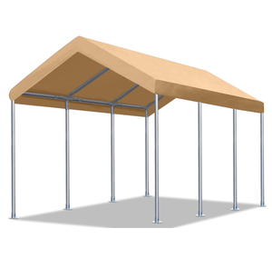 Tuoye 10 'x 20' Pe Pvc Metal Prix d'usine Abri d'<span class=keywords><strong>auto</strong></span> d'<span class=keywords><strong>occasion</strong></span> Voiture portable Moto <span class=keywords><strong>Garage</strong></span> à vendre - Product Image 6