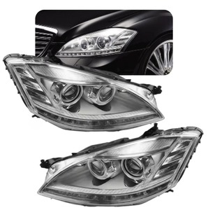 Faro Delantero HETOP W221 2010-2013 Clase S X221, Lámpara Delantera para Auto OEM 2218201939 2218202039, Sistema de Iluminación Automotriz para Benz - Product Image 2