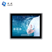 Panel PC OEM ODM de 12.1 Pulgadas 125H J6412 N97 N305 1235U 1024*768 con Pantalla Táctil LCD, Windows 10, Sin Ventilador, Computadora Integrada
