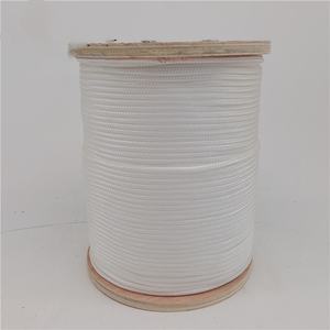 Corda sottile in fibra intrecciata in Nylon morbido flessibile di colore bianco a 16 fili da 5mm 6mm - Product Image 3