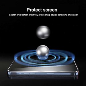 Protection d'écran anti-espion ultra-fine en verre trempé 9H anti-traces de doigts à couverture intégrale pour 18 Pro Max - Product Image 2