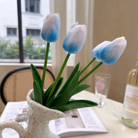 Bunga Tulip Artifisial Gaya Nordik Grosir Lintas Negara dari Cina untuk Hari Valentine, Pernikahan, Dekorasi Rumah & Luar Ruangan