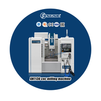 Centre de fraisage CNC vertical 4 axes XH7126 Petite fraiseuse CNC à vendre Machine-outil CNC verticale haute performance