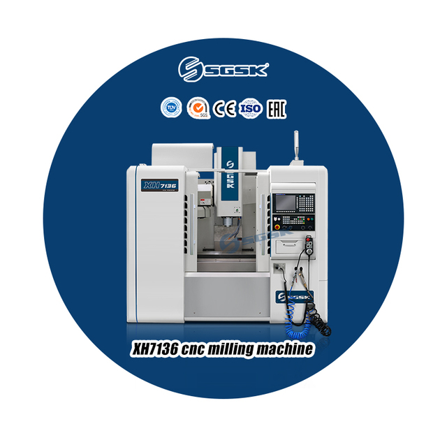 Vertical 4 Axis Cnc Milling Machine Center XH7126 Small Cnc Milling Machine for Sale High-Performance Vertical CNC Machine Tool
