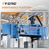 Centre d'usinage CNC à portique à broche unique GMC5025 BT50 GSK, machine CNC à axe Z