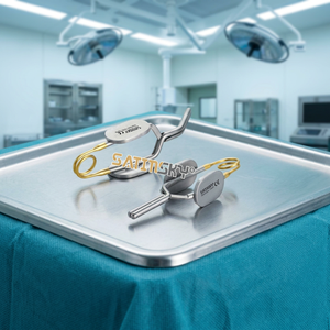 Ensemble de clips chirurgicaux : 2 approximateurs de clips et forceps d'application en acier inoxydable – Instruments chirurgicaux orthopédiques allemands - Product Image 4