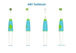 Cepillo de Dientes Eléctrico para Niños de Marca Privada Personalizada, Diseño Oscilante Ligero, Cerdas Extra Suaves, Funciona con Batería, Cepillo de Dientes Sónico - Product Image 5