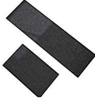 Washable Woven Modern Linen Cotton Blend Non-Slip Kitchen Mat Runner Oil-Proof Waterproof Absorbent Door Rug for Home