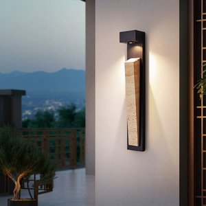 Lámpara de Pared Moderna para Exteriores, Impermeable, para Patio, Entrada de Villa, Luz Ambiental Huangdongshi - Product Image 2