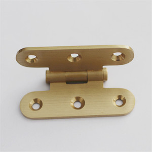 605 Bisagra Tipo H de Cobre Puro 51x63mm para Montaje en Superficie, Herraje para Muebles Estilo Chino, Acabado Duradero Antioxidante - Product Image 3