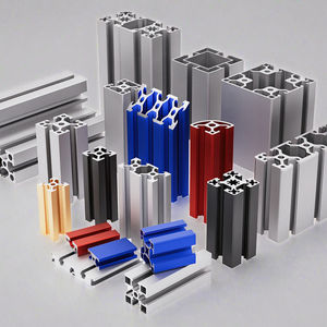 Profilé d'extrusion carré en aluminium série 6000 CNW GROUP, tempérisation T3-T8, tolérance de 5 %, application décorative, usinage CNC, poinçonnage - Product Image 3