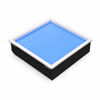 Plafonnier encastré intelligent JINK Dot Sky Matter sur fil, 36W-120W, 2200K-10000K, Ra90, faisceau de 40 degrés