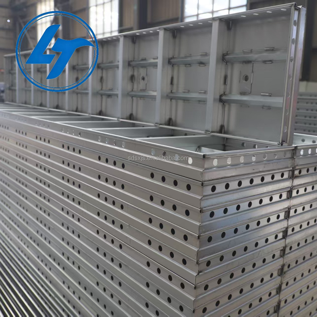 Heavy Duty Construction Steel Formwork System High Strength Reusable Alloy Steel Formwork for Concrete Wall Columns