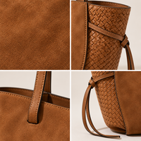 Sac à bandoulière en cuir véritable pour femmes fourre-tout voyage dame sacs à main fournisseur de marque privée personnalisé