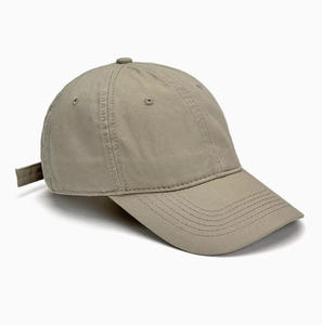 Korean Version Solid Color Cotton Vintage Street Style Summer Casual Adjustable Twill Fabric Unisex <b>Baseball</b> <b>Cap</b> - Product Image 2