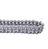 SS10A-2 10B-2 Pitch 15.875 Precision Duplex Short Pitch 304 Chaîne à rouleaux de convoyeur en acier inoxydable pour équipement de transmission