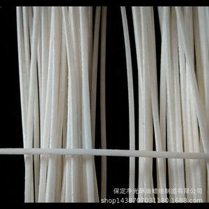 ไส้เทียนหอม DIY ทำจากเส้นด้ายฝ้ายเคลือบขี้ผึ้ง ติดไฟได้นาน สีขาว สำหรับเทียนรูปดอกไม้ อะไหล่โคมไฟ - Product Image 5
