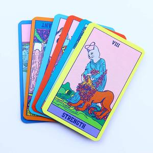 شعار مخصص القطط آلهة التارو سطح السفينة أنيمي توجيه مصير المواد الورقية تشمل دليل مخصص بطاقات التارو - Product Image 2