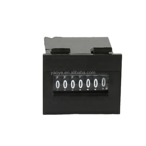 YYE-7G Dc12v 24v 7 chiffres numérique mécanique <span class=keywords><strong>compteur</strong></span> jeu pièce en plastique <span class=keywords><strong>compteur</strong></span> électrique <span class=keywords><strong>impulsion</strong></span> <span class=keywords><strong>compteur</strong></span> Machines - Product Image 1