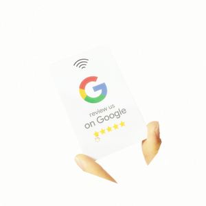 Google Review แบบกำหนดเองการ์ด NFC โซเชียลมีเดียการ์ดรีวิวบน Google นามบัตร RFID - Product Image 5