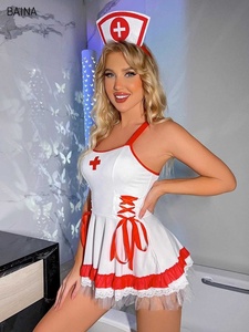 Lingerie <span class=keywords><strong>sexy</strong></span>, costume de sorcière passionnée, costume de cosplay séduisant, anime japonais, fête, costume de demoiselle d'honneur, costume d'infirmière - Product Image 4