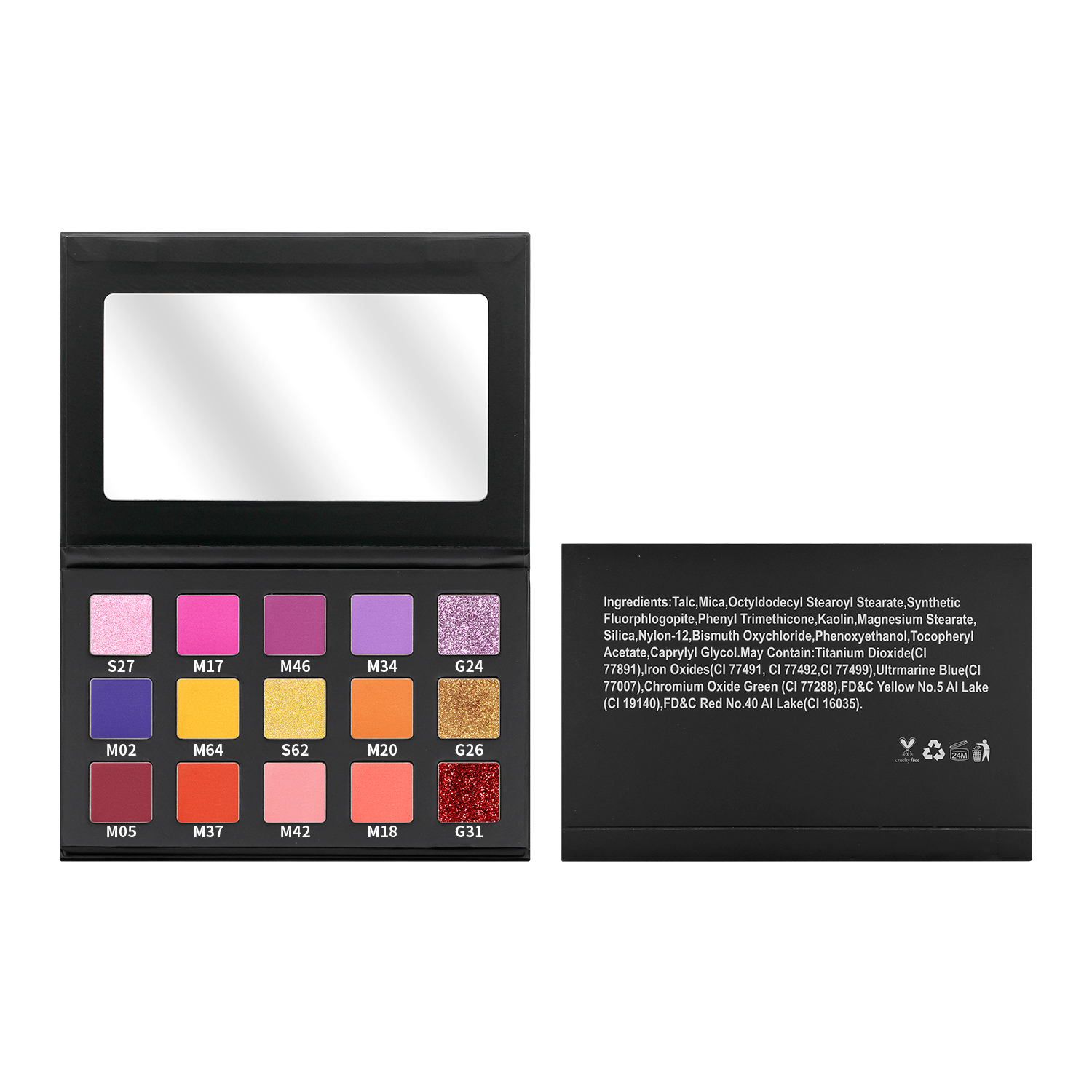 Black palette