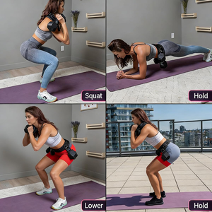 Ceinture de soutien lombaire professionnelle, flexible et respirante, pour l'entraînement musculaire, l'haltérophilie, les squats, les soulevés de terre et la protection des haltères - Product Image 4