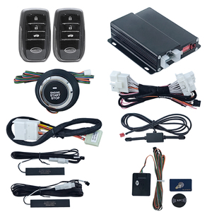 OVI CAN-BUS PKE Keyless Entry Druckknopf Start Auto <span class=keywords><strong>Alarm</strong></span> für Toyota FJ Cruiser Prado Smart Start System Remote Autos tarter - Product Image 1