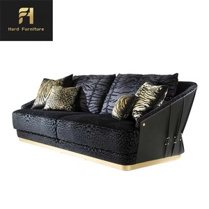 أريكة غرفة معيشة فاخرة حديثة بيضاء مصممة حسب الطلب بتصميم إيطالي - Product Image 6