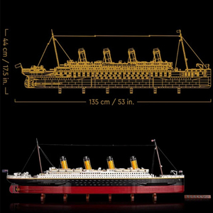 2026 Caja Original Serie de Películas Titanic Gran Barco Crucero 9090 Piezas Bloques de Construcción de Plástico ABS Juguete de Construcción Regalo - Product Image 3