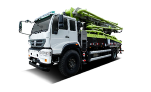 China Top Brand ZOOMLION 38X-5RZ-2 38m Hydraulic Truck <b>Mounted</b> Concrete Pumps with Howo Chassis - Product Image 2