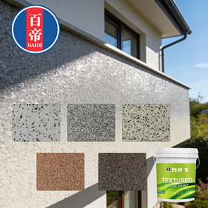 Panneaux muraux extérieurs <span class=keywords><strong>d</strong></span>écoratifs écologiques en peinture cristalline avec aspect pierre naturelle - Product Image 4