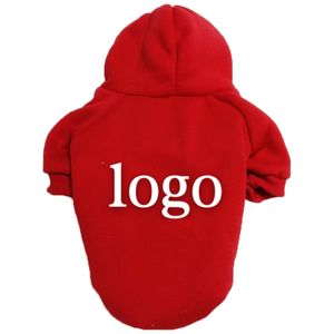 Pakaian Hewan Peliharaan Desain Lucu Grosir Logo Kustom Mewah Hitam Putih Poliester Musim Gugur Musim Dingin Sweater Kucing Anjing Pakaian Hoodie Anjing - Product Image 1