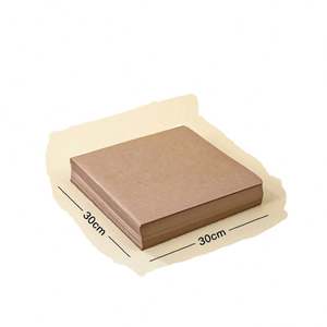 Custom Logo Double-Sided Eco-Friendly <b>Greaseproof</b> Heat Resistant Waterproof Recyclable Food Safe Wood Pulp Uncoated <b>Paper</b> - Product Image 3