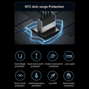 <span class=keywords><strong>Chargeur</strong></span> USB-C Cuktech 140W Gan <span class=keywords><strong>4</strong></span> ports pour téléphone, <span class=keywords><strong>chargeur</strong></span> rapide pour ordinateur portable, <span class=keywords><strong>chargeur</strong></span> PD - Product Image 5