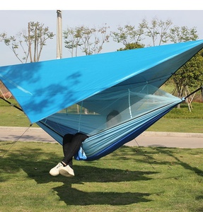 Lona de lluvia Tienda de campaña Refugio Picnic portátil <span class=keywords><strong>Sombra</strong></span> Lona grande Refugio Tiendas de campaña Camping Fly Sheet - Product Image 4