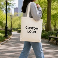 Sac fourre-tout en toile de coton avec logo personnalisé, sac à bandoulière robuste et surdimensionné réutilisable, impression de logo OEM pour le marché des cadeaux promotionnels