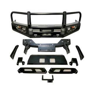 New China 4x4 Bull Bar Front Bumper for Ford Ranger T7/T8 with Lamp & Stone Guard