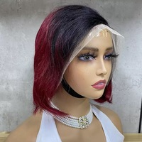 Perruque Lace Front 13x4 sans colle, coupe Pixie, 100% cheveux humains, pour femmes, fournisseur de premier plan, livraison directe mondiale, service de logo personnalisé