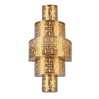 Lampe en fer de style arabe pour décoration de mosquée, applique murale pour église