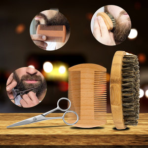 Kit <span class=keywords><strong>per</strong></span> la Cura della <span class=keywords><strong>Barba</strong></span> Biologico a Marchio Privato, <span class=keywords><strong>Set</strong></span> <span class=keywords><strong>per</strong></span> la Cura della <span class=keywords><strong>Barba</strong></span> Naturale con Olio, Balsamo, Pettine e Rullo all'Arancia - Product Image 4