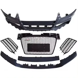 Venta caliente en fábricas Parachoques delantero con rejilla para Audi TT Upgrade Audi TTRS Style Car Bumper Body Kit 2008-2014