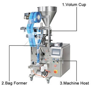 Máquina de envasado de gránulos de paquete de barra automática Llenadora de bolsitas pequeñas para azúcar, sal, <span class=keywords><strong>eritritol</strong></span> Embalaje de sustituto de azúcar - Product Image 4