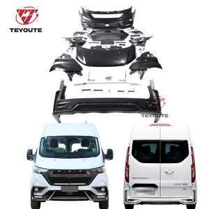 Kit carrosserie de lifting pour <span class=keywords><strong>Ford</strong></span> Transit 17-22 et Tourneo 16-22 : <span class=keywords><strong>Pare</strong></span>-chocs <span class=keywords><strong>avant</strong></span>, grilles, extensions d'ailes, phares - Product Image 1