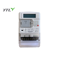 Medidor prepago YTL 1000imp/kWh Smart DIN Rail Dlms Smart Remote Reading Token Medidor de energía
