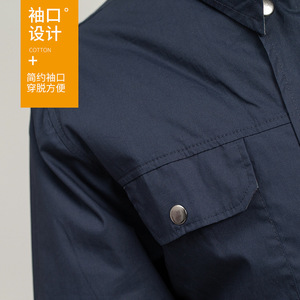 Vêtements climatisés d'été Zhebao, ventilateurs anti-stroke de chaleur, vêtements de travail pour soudeurs, vente directe usine pour hommes. - Product Image 5