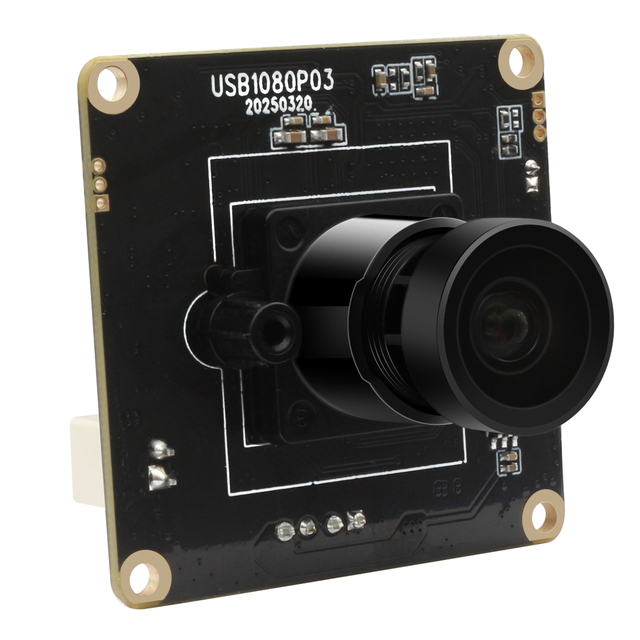 ELP 2MP Starlight USB Camera Module 100dB WDR High Speed 1080P 30fps 0.0001Lux H.264 Mini USB Webcam Amazing for Ultra Low Light